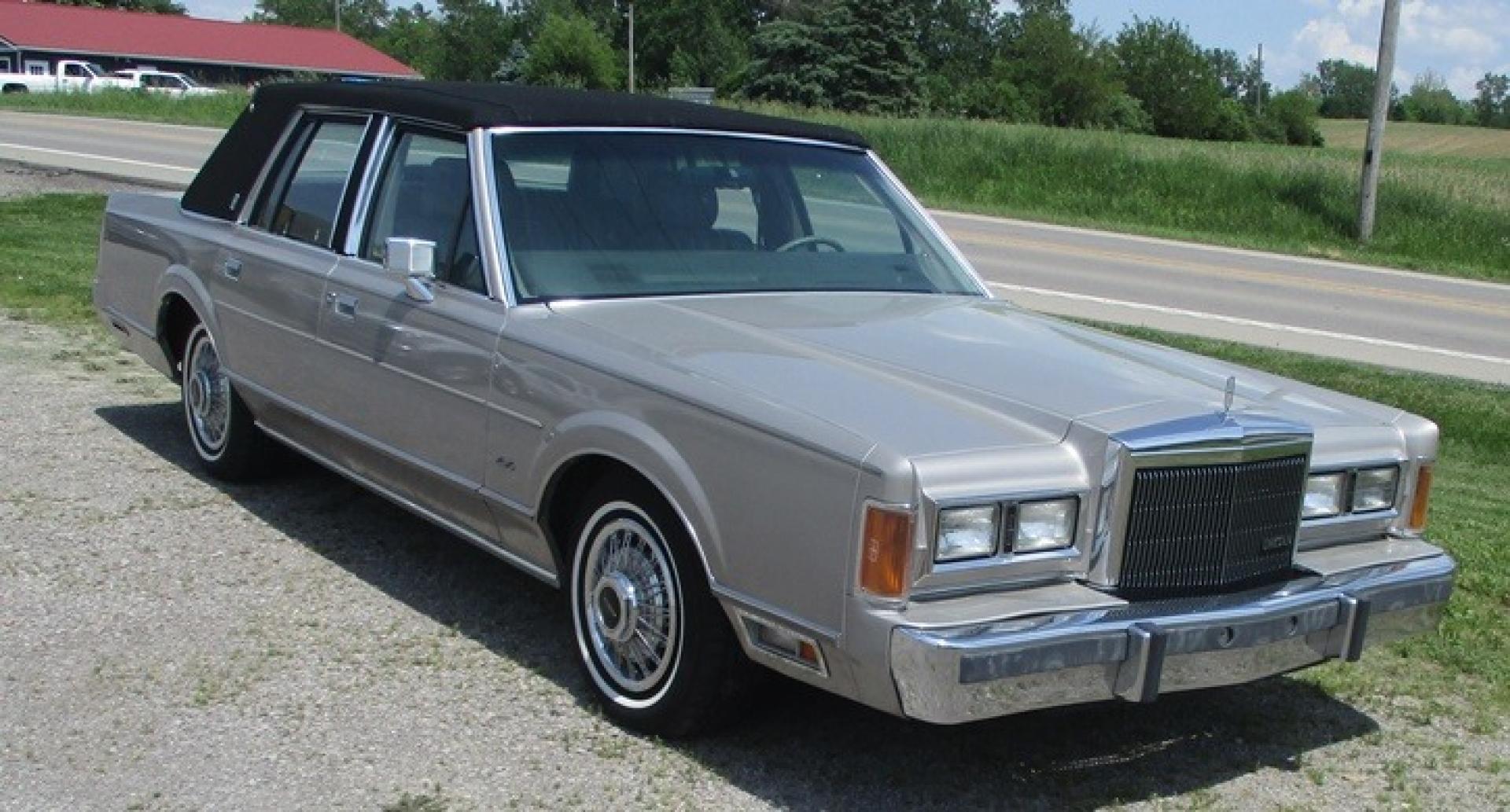 1989 Silver Frost /Titanium Lincoln Town Car (1LNBM81F5KY) with an V8 engine, Automatic transmission, located at 1725 US-68 N, Bellefontaine, OH, 43311, (937) 592-5466, 40.387783, -83.752388 - Photo#2